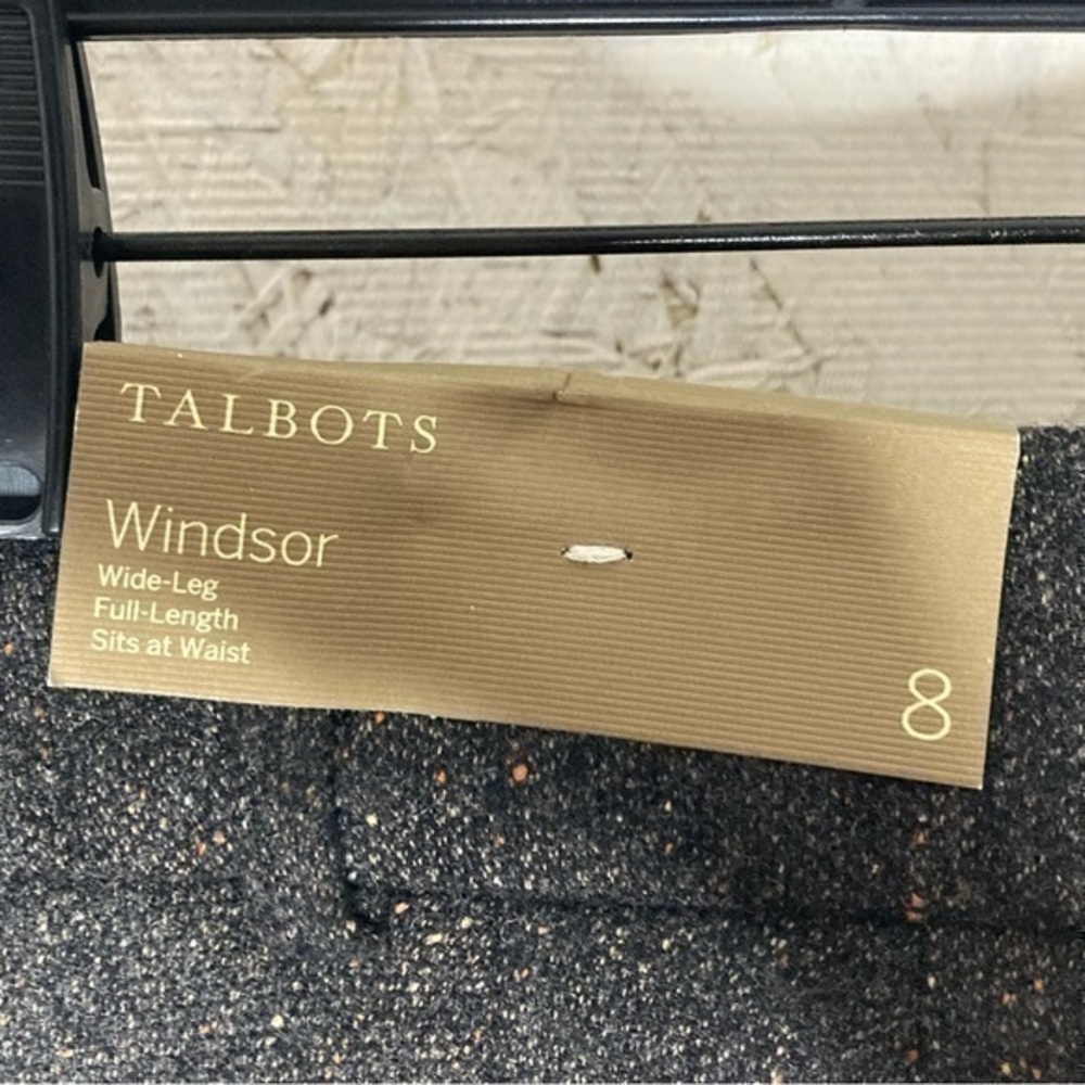 Talbots Luxe Donegal Windsor Wool Brown Speckle Pants - Picture 8 of 11